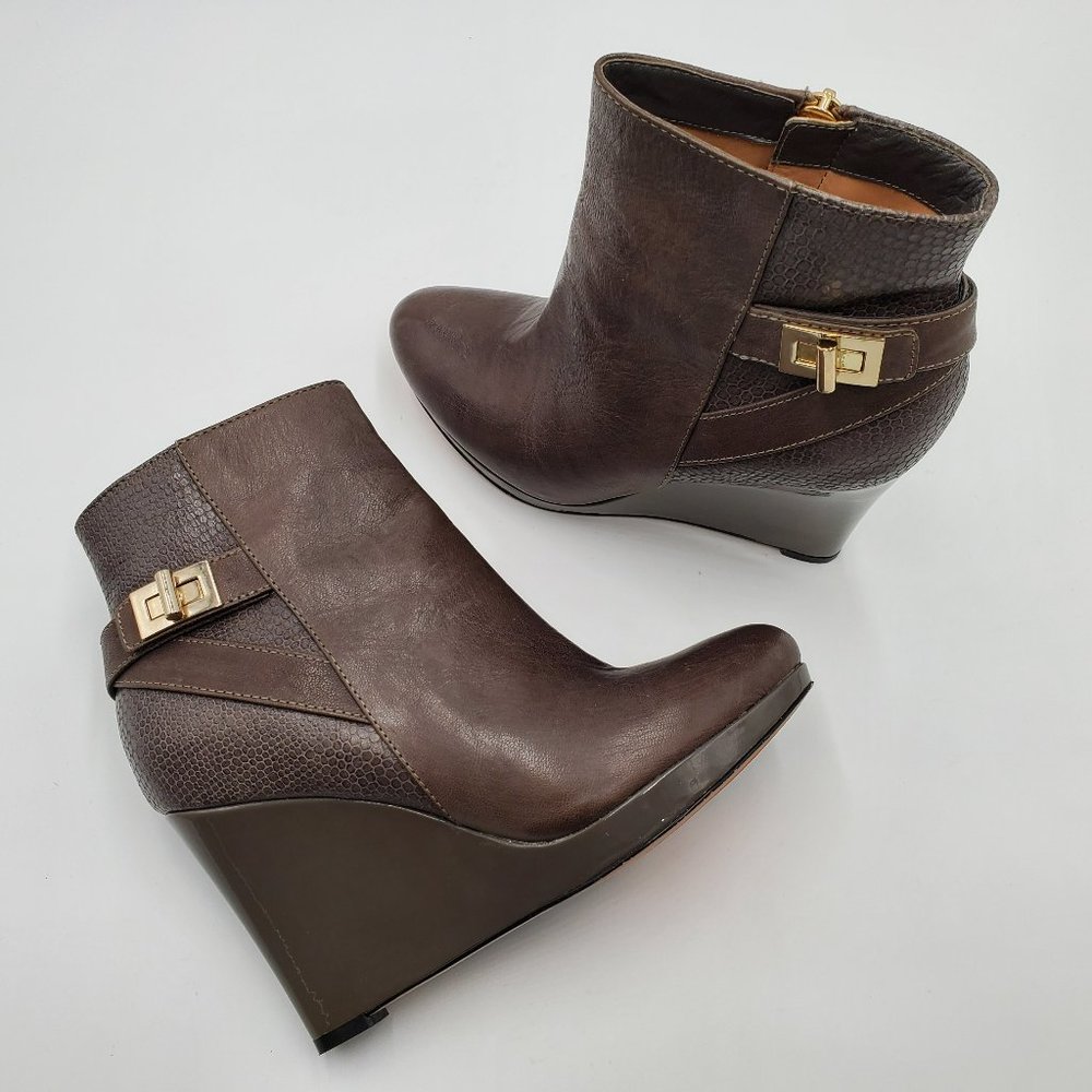 Cole Haan Nike Air Wedge Ankle Booties